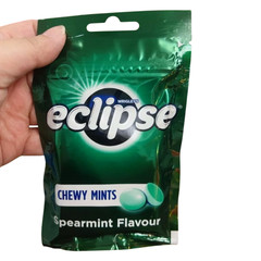 5 packs Chewy Mints Wrigley’s Eclipse Spearmint Powerful Refresh Breath New- 45g