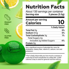 Gumballs for Gumball Machine Refill Bubble Gum 260 Count (Pack of 1), Multi