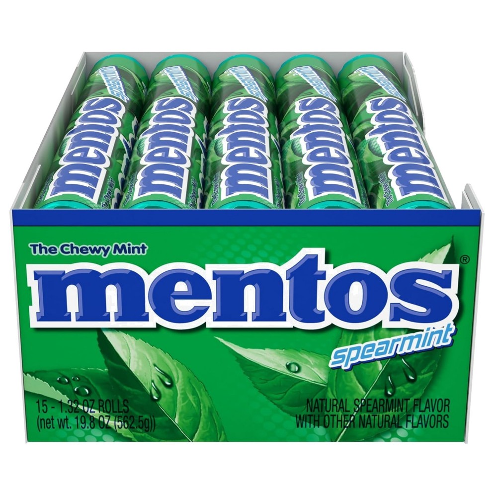 Party Pack Chewy Mint Rolls, Spearmint Flavor, 210 Count