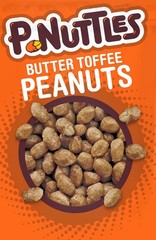 P-Nuttles Butter Toffee Covered Peanuts,Sweet Salty Snack, Toffee…