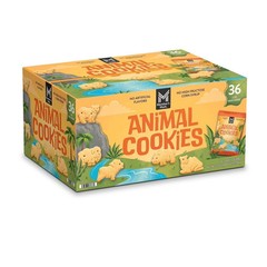 Member’s Mark Animal Cookies 36 Pack 2 oz Snack Bags Lunch Box Party Treats Bulk