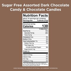 RUSSELL STOVER Sugar Free Assorted Chocolate Candy 15.7 oz bag