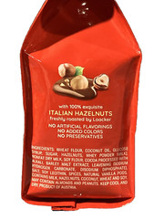 BEST BY 4/2024 LOACKER QUADRATINI HAZELNUT BITE SIZE CREAM FILLED WAFER 4.41 OZ