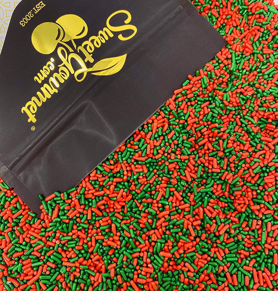 SweetGourmet Christmas Mix Sprinkles Red Green |