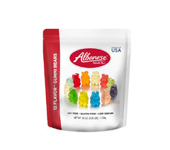 Albanese World’s Best 12 Flavor Gummi Bears Family Size Share 36 oz Gluten Free
