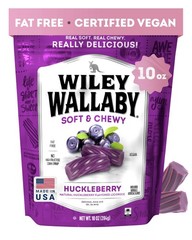 Wiley Wallaby Licorice 10 Ounce Classic Gourmet Soft & Chewy Australian 1 Pack