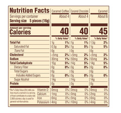 Werthers Original Hard Sugar Free Assorted Flavors, Caramel Coffee Candy, 7.7 Oz
