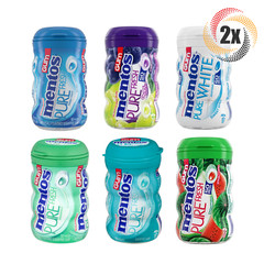 2x Mentos Pure Fresh Variety Pack Gum ( 50 Pieces Per Bottle ) Mix & Match!