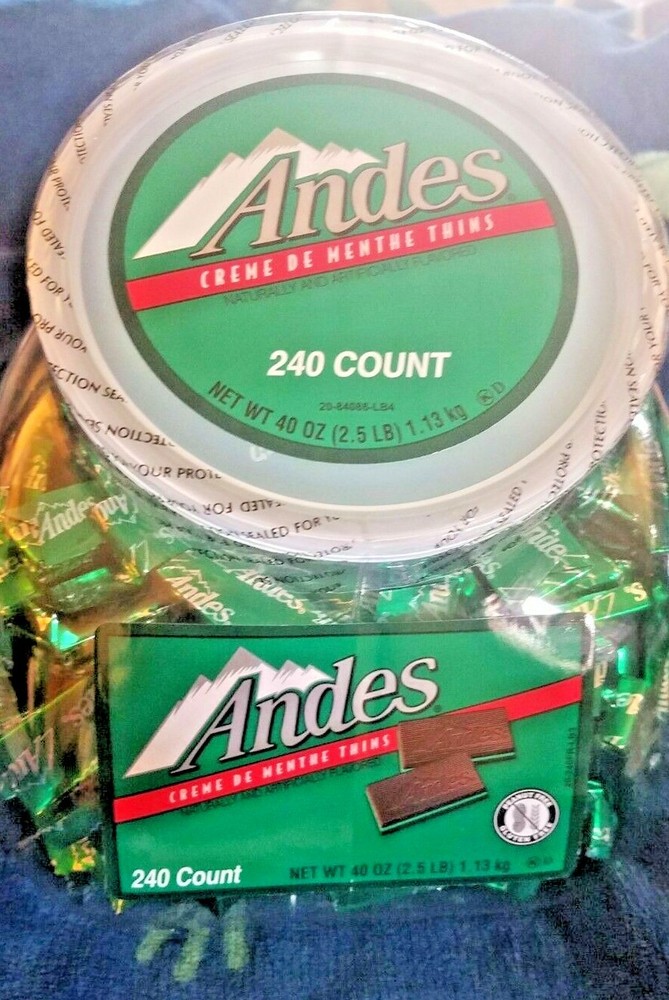 THIN MINTS/ TOOTSIE ROLL, ANDES CRÈME DE MENTHE INDIVIDUALLY WRAPPED, 240 COUNT
