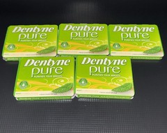 Dentyne Pure Mint Melon Accents Sugar Free Gum 5 Packs of 9 Pcs, 45 Total Pcs