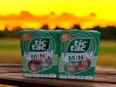 Mini Tic Tac Mints – 2 Pack (124 Mints Total) – Fresh Breath, Portable Snack