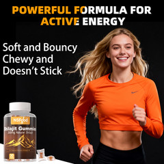 Vitamin C / Apple Cider Vinegar Fruit Filled Gummies Shilajit Soft Gummy Candies