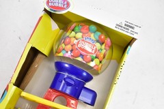 Dubble Bubble Spiral Fun Tumble Tower Multi Color Gumball Dispenser 1.76oz New