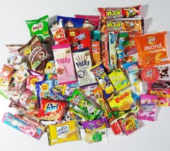 Lay’s Candy Snack Seaweed Pocky Box Set Variety of sweets asian popular (Random)