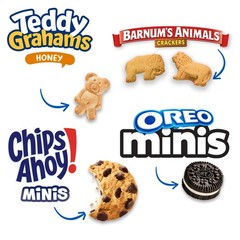 Nabisco, Team Favorites Variety Pack, Oreo Mini, Chips 1 Ounce (Pack of 30)