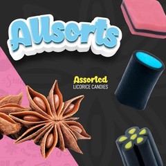 Wiley Wallaby 8 Ounce Allsorts Gourmet 8 (Pack of 1), All Sorts