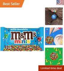 Milk Chocolate MINIS Candy 3 lbs Bag – Bulk Baking & Decorating Delight