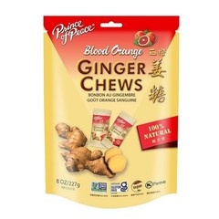 8oz-Assorted,Original,Lemon,Mango Flavors Ginger Chews-Ginger Candy-Soft Sweets