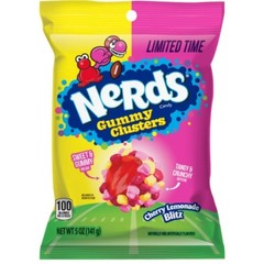 3x Nerds Gummy Clusters Candy Cherry Lemonade Blitz Sweet Treats New 5oz