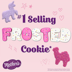 Original Circus Animal Cookies | Frosted Vanilla Shortbread Cookies with Rainbow