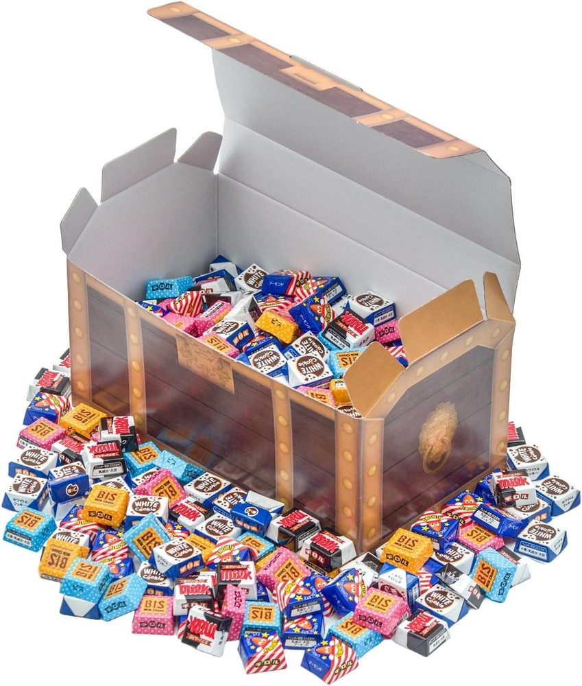 Tirol Chocolate Treasure Box 144pc Assort Japan Gift 920g Variety JP YK1009