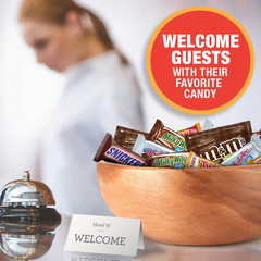145 Pc Chocolate Candy Variety Pack Snickers Twix M&Ms Milky Way 71.8 oz Bulk