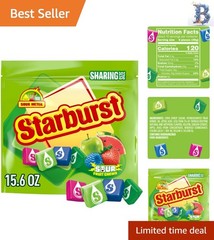 Sour Chewy Fruit Candy – 15.6 oz Multi-Flavor Resealable Bag for Sharing