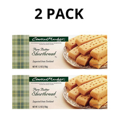 Central Market Pure Butter Shortbread 5.3 oz – 2 PACK