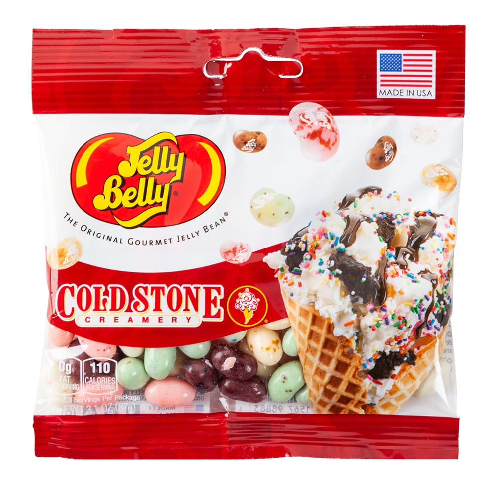 COLD STONE ICE CREAM PARLOR MIX Jelly Belly Varied BAGS ~ SHIPS FREE
