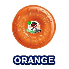 Orange Lifesavers Orange – 8oz Hard Candy (Individually Wrapped!) half pound