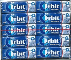 30x Wrigleys Orbit Winterfrost Chewing Gum Full Box 300 pcs FREE SHIPPING