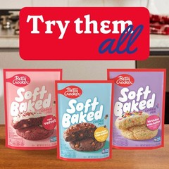 Betty Crocker Soft Baked Cookie Mix Red Velvet 17.1 oz