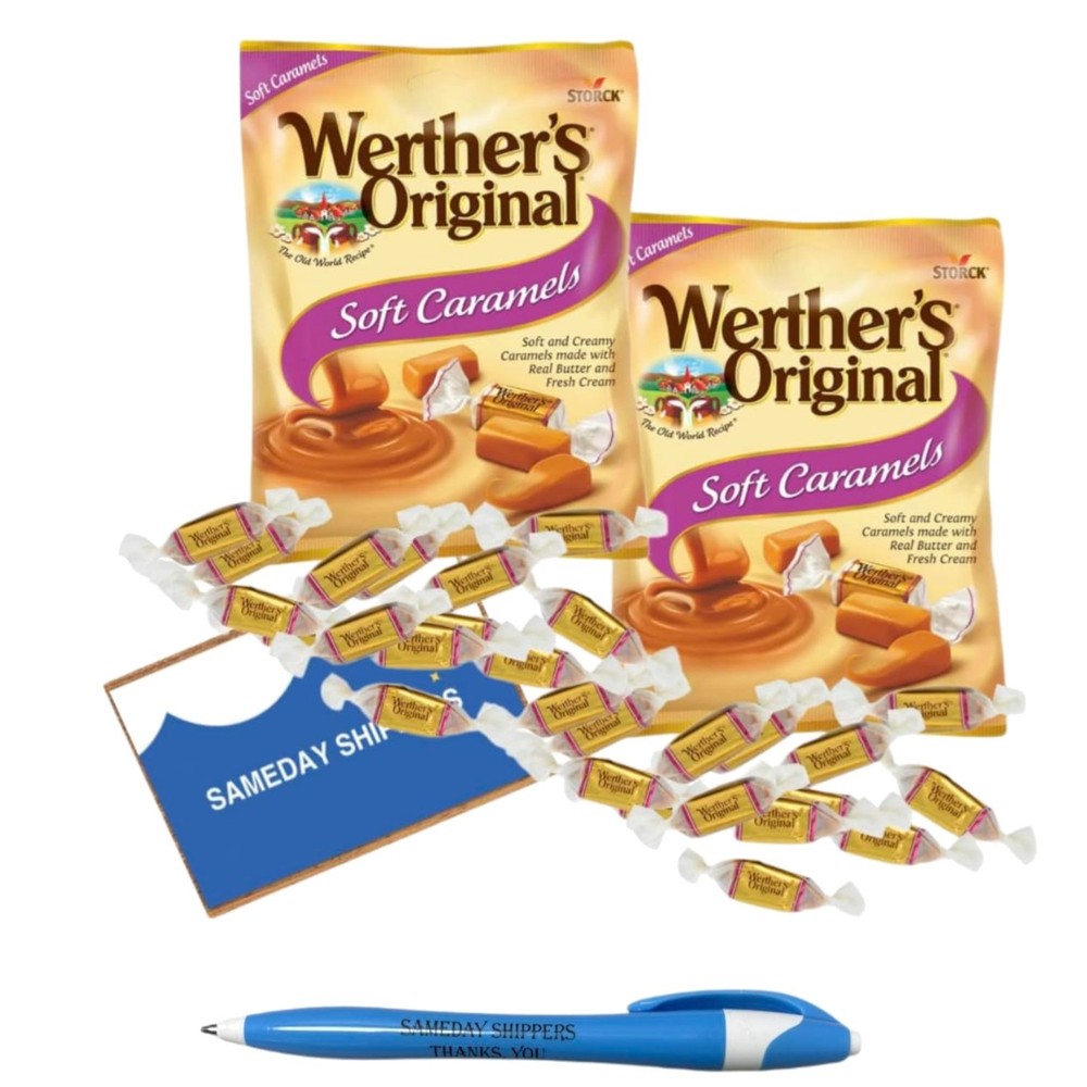 Sugar-Free Werther’s Soft Caramels | 2 Pack | Perfect for Gifting
