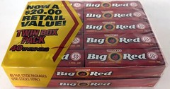 Wrigley’s Big Red Gum 40 Packs 5 Sticks Each Bubble Chewing Bulk Candy Candies