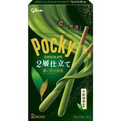 Glico Matcha Pocky – Bold Uji Matcha Flavor, Authentic Japanese Snack, 52g
