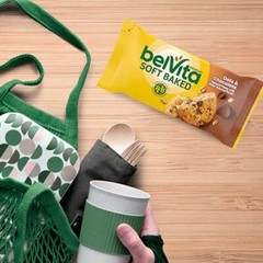 belVita Soft Baked Breakfast Biscuits Variety Pack 15 Total Packs Banana Oats
