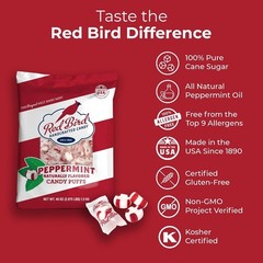 46 Oz Gluten-Free Soft Peppermint Candy Puffs – Luxurious, Allergen-Free Treats