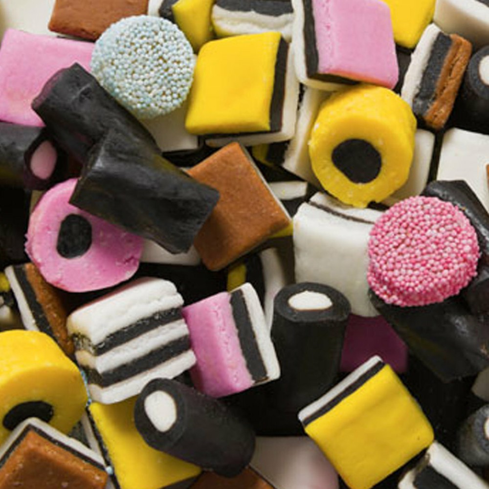 Gustaf’s English Licorice Allsorts All Sorts Mix Oz Lb Bulk Weight Premium Candy