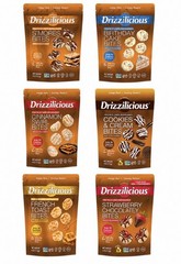 Drizzilicious Mini Rice Cake Bites Variety FREE SHIPPING