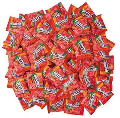 Skittles Gummies Original, Assorted Fruit Flavors, Fun Size Packets (4 Pounds)