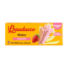 Bauducco Strawberry Wafers – Crispy Wafer Cookies With 9.0 Ounce (Pack of 1)