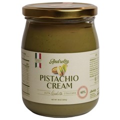 500g 18 oz Premium Sicilian Pistachio Cream 40% – Italian Pistachio Spread –…