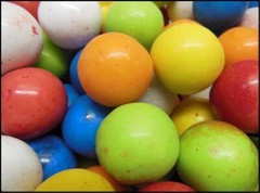 Bayside Candy Lightning Bolts Bubble Gum Balls – Sour Candy Filled Gumballs 5LBS
