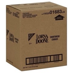 Nabisco Lorna Doone Shortbread Cookies, Case of 120 Cookie Packs