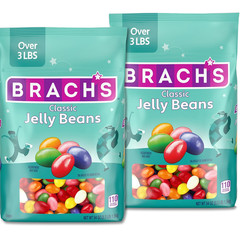 Brach’S Classic Jelly Beans, Candy, Assorted Flavors, Bulk Bag, 54 Oz (2 Ct)
