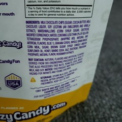 Andersen’s Crazy Candy Freeze Dried Peaches Smores Lot of 5 Exp: 8/26
