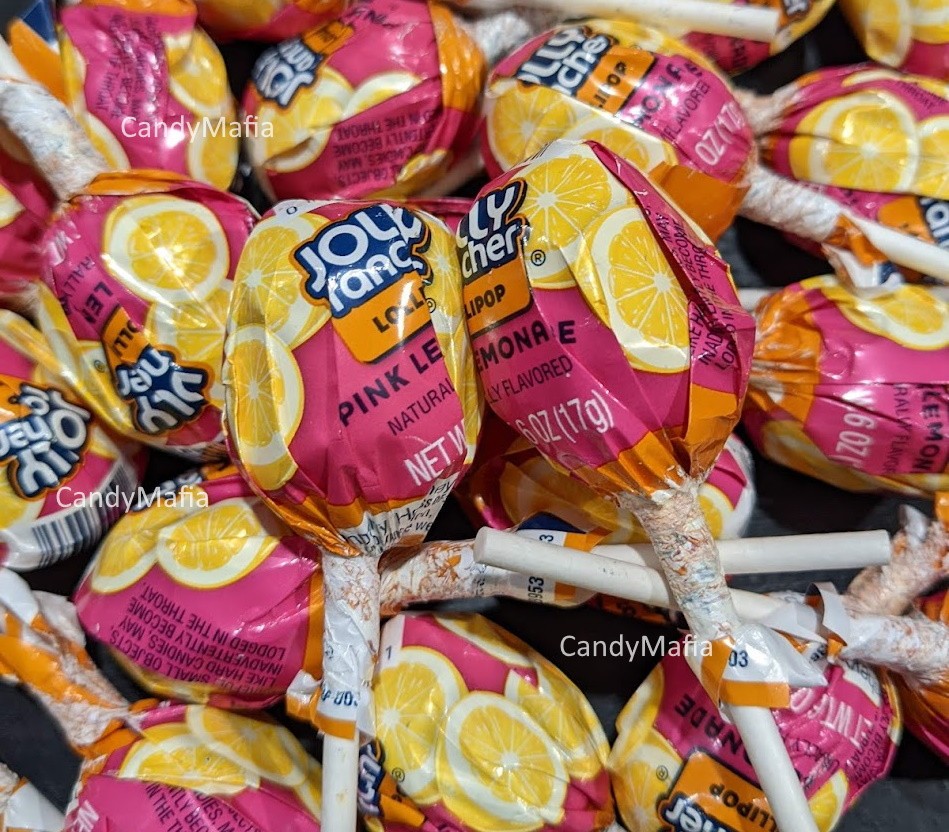 Jolly Ranchers PINK LEMONADE Lollipops Jolly Rancher POPS Pink Lemonade 22ct