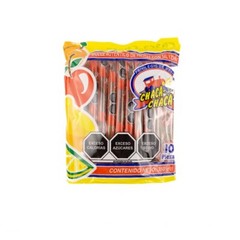 Chaca Chaca El Original Hot & Salted Mexican Tamarind Fruit Candy 10 Pieces