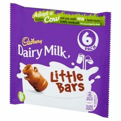 Cadbury Dairy Milk Little Bars – 6 x 18g (0.24lbs)