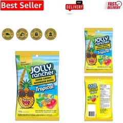 198g Tropical Hard Candy – Sweet, Vegetarian Treats for Gift Bags & More